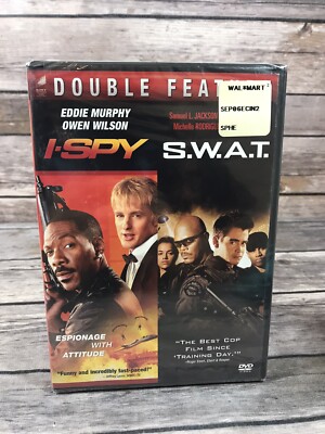 I-Spy / S.W.A.T. Double Feature DVD Eddie Murphy Owen Wilson Samuel L Jackson