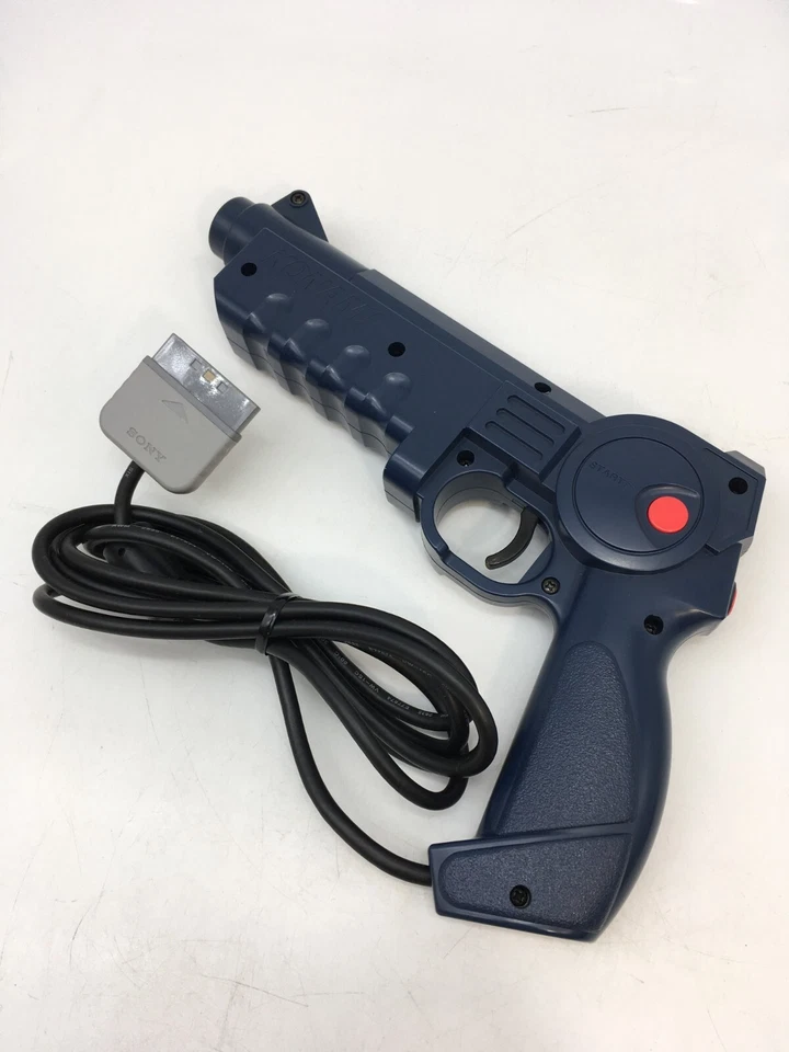 Hyper blaster Konami playstation ps1 gun controller guncon horned owl game Japan - Image 2 of 4