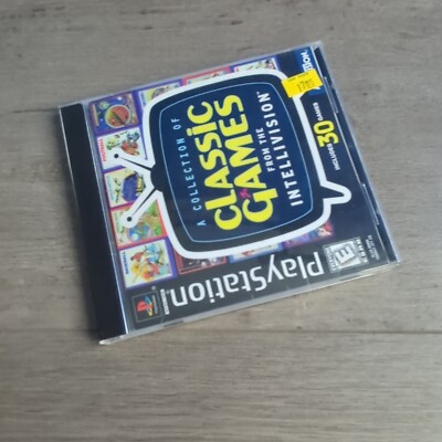 A Collection Of Classic Games From The Intellivision PS1 - NO BACK ART