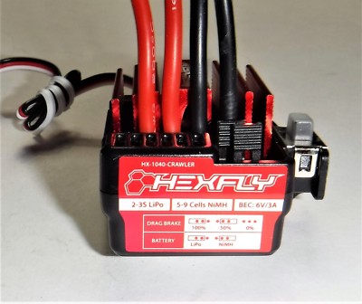 Redcat Racing Everest 1/10 Scale Crawler ESC 2-3S Lipo 5-9 Cell NIMH
