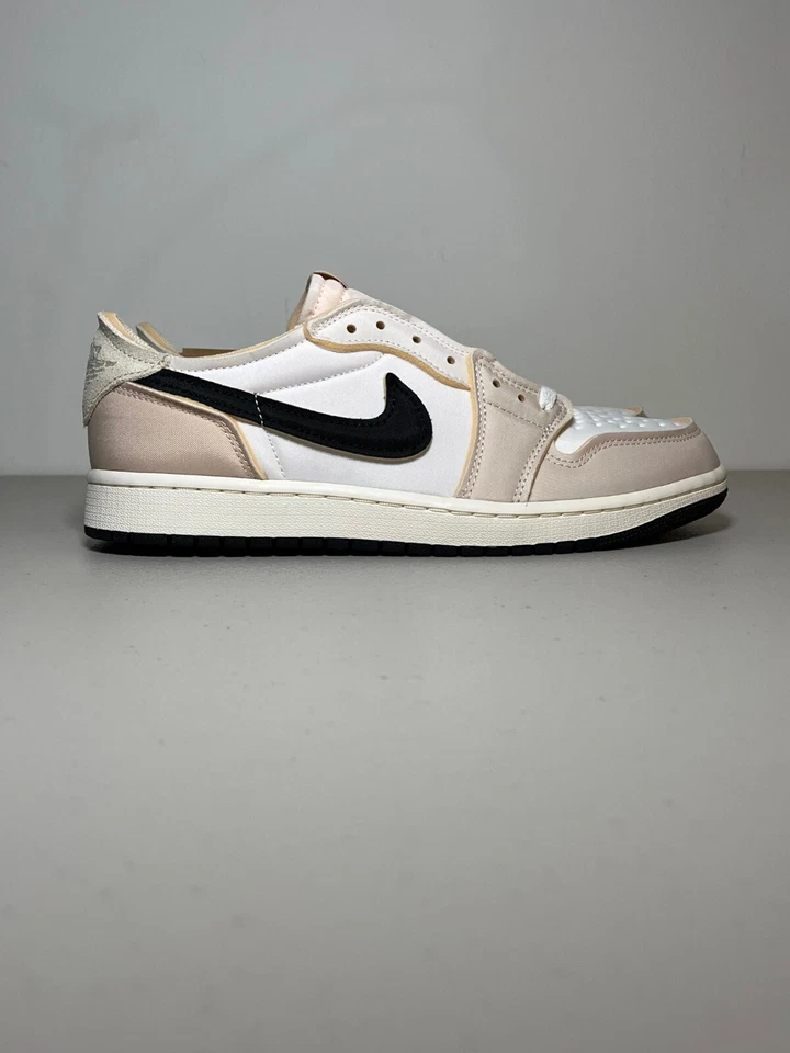 Zapatilla deportiva para hombre Air Jordan 1 Retro Low OG EX Coconut Milk talla 10,5 DV0982-100 Foto 2 de 4