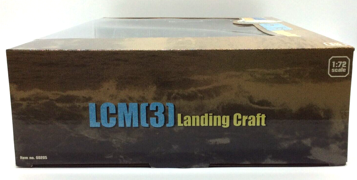Figurine Dragon Armor LCM(3) Landing Craft 1:72 – échelle 1/72, Modèle 1944
