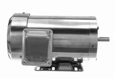 Leeson C6T17WK41A - 1hp Washdown Motor, 3-Phase, 1750 RPM, 230/460V, Frame 56