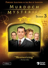 Murdoch Mysteries Season 3, New DVDs