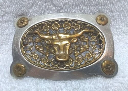 Handmade Nickel Cowboy & Western Vintage Belt Buckles