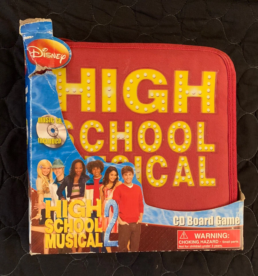 High School Musical 2 CD Juego de Mesa 95% Completo 2007 Troy Gabriella Sharpay Foto 4 de 4