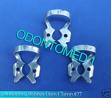 6 Endodontic Rubber Dam Clamp 27 Surgical Dental Instruments