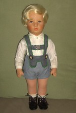 alte Käthe Kruse Puppe Friedebald 35 cm 60er...