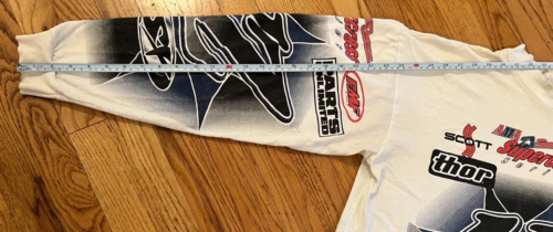 VTG 80s Thor Racing Yamaha YZ Motocross Jersey Shirt Sz XXL AMA Supercross - Picture 10 of 22