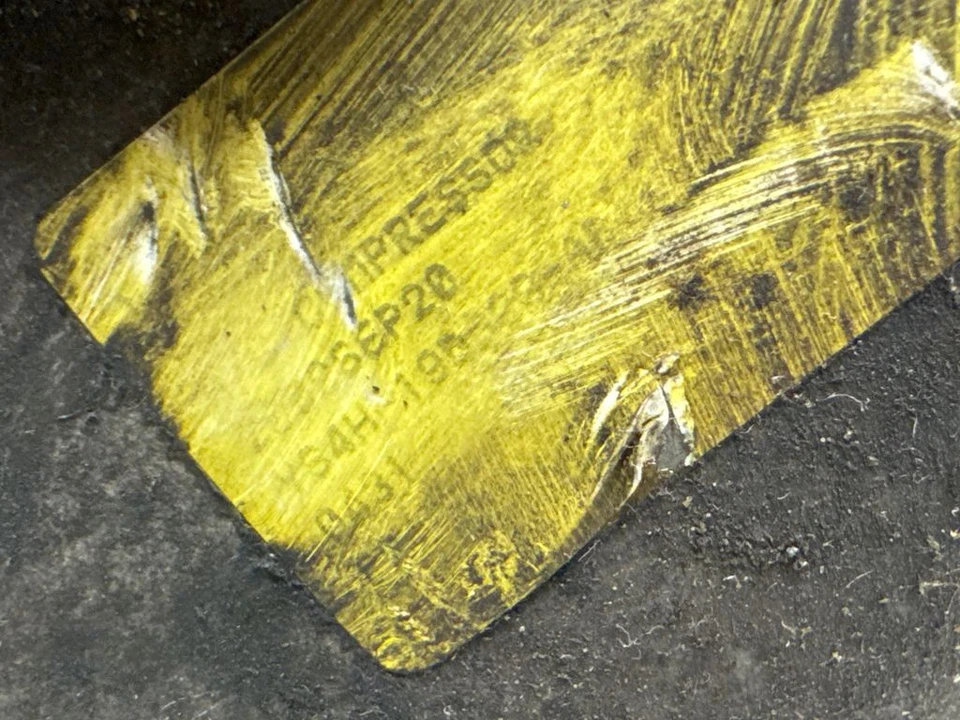 Bomba compresor aire acondicionado Ford Fusion 2004 YS4H19D629AB gasolina 74kW MTL24936 - Imagen 2 de 4