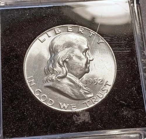 Gem BU 1952-D FBL Franklin Half Dollar