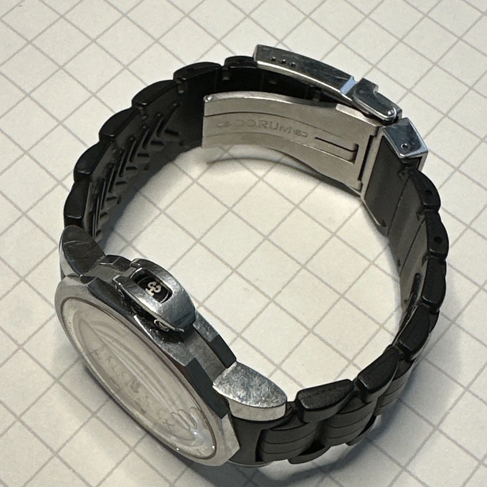 CORUM Admirals Cup Trophy 41 082.830.20 Stainless Steel Swiss Watch 100M - Image 3 of 4