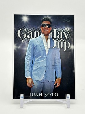 2025 Topps Series 1 Celebration Juan Soto Game Day Drip GD-11 Mets
