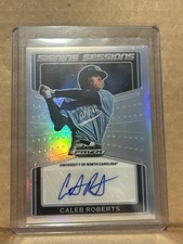 2022 Prizm Draft Picks Caleb Roberts Silver Signing Sessions 