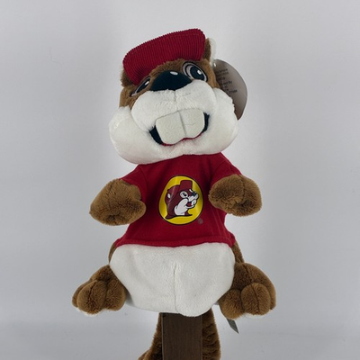 #ad Buc ees Hand Puppet Plush Stuffed Animal Golf Head Cover $10.71