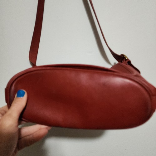​Vintage COACH Red Leather City Bag 9097 Crossbody USA Made 1995 VGC by Coach, $250 - Photo 7