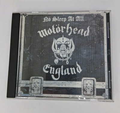 Rare Motorhead England CD - No Sleep At All -  Lemmy Wurzel Rock, Nu Metal NM