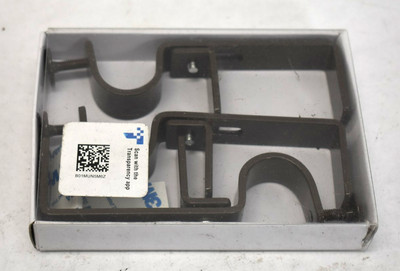 NoNo Bracket No Drill Curtain Rod Bracket Attachment Over Blinds Brown 3 Pack