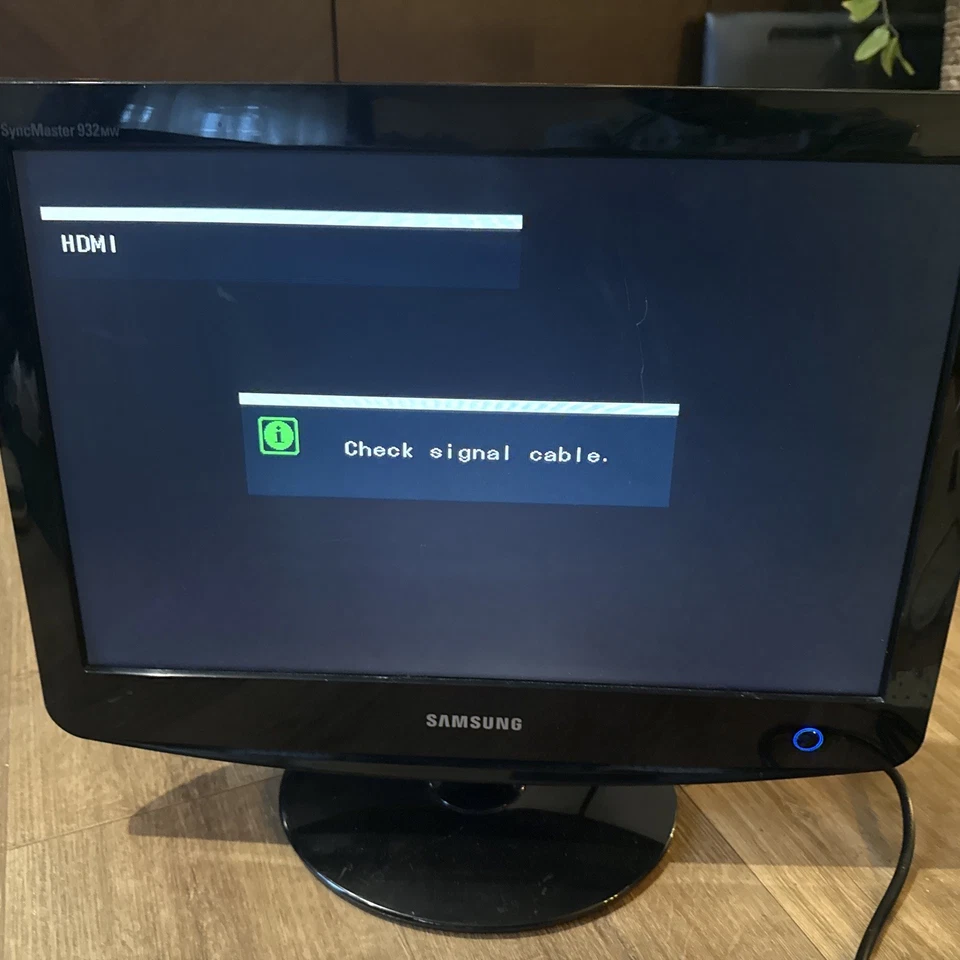 Samsung SyncMaster SyncMaster 932MW 19" Widescreen LCD Monitor Not Freeview TV - Image 3 of 4