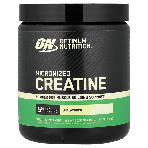Optimum Nutrition, creatina micronizada en polvo, sin sabor, 10,6 oz (300 g)