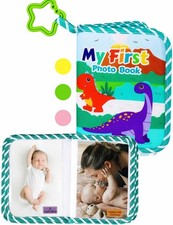 Baby Photo Album Soft Fabric Cover Memory Book 4x6 Photos Newborn Gift