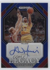 2024 Panini Prizm Draft Picks Legacy Signatures Blue /149 Harold Miner Auto 4l6