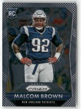 Malcom Brown RC 2015 Panini Prizm New England Patriots #263