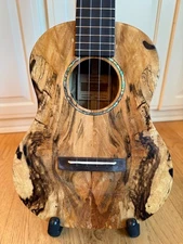 Romero Creations Grand Tenor Ukulele - Spalted Mango with L.R. Baggs Pickup