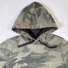 Hollister Hoodie Mens Large Camo Sweatshirt Pullover Performance Blend