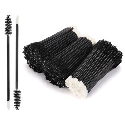300 Pcs Disposable Mascara Wands Dual Ended Eyelash Brush Lip Brush, Lipstick...