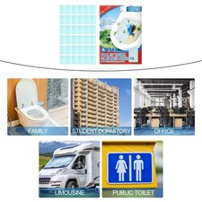60Pcs Toilet Cleaners Disposable Cleaning Supplies Portable Toilet Bowl Cleaner