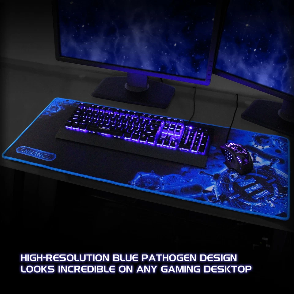 XXL Extended Gaming Mouse Mat / Pad ( 31.5 x 13.75 Inches ) - Image 2 of 4