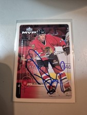 Remi Royer Signed MVP Rookie Signature Autograph Chicago Blackhawks Rc NHL