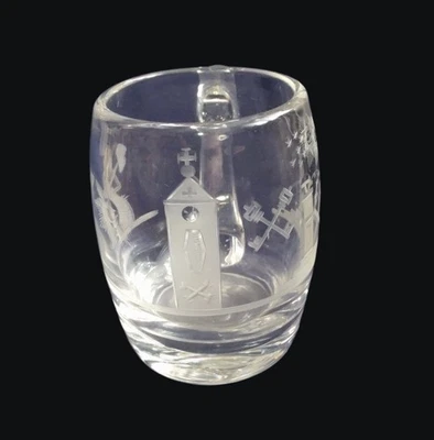 Seltenes Freimaurer-Glas - schönesSammlerstück RAR - Bild 1 von 4