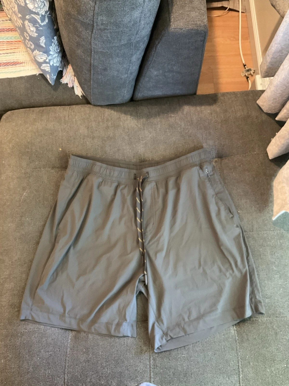 EUC Rhone Gray Active Shorts 30" Waist
