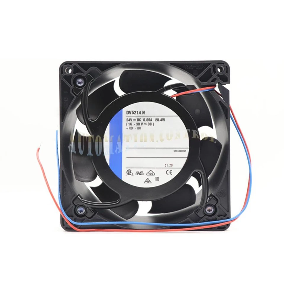 Für DV5214N 24V 12,7CM 18,5W 2/3-Draht 127*127*38MM Kühler Konverter Lüfter