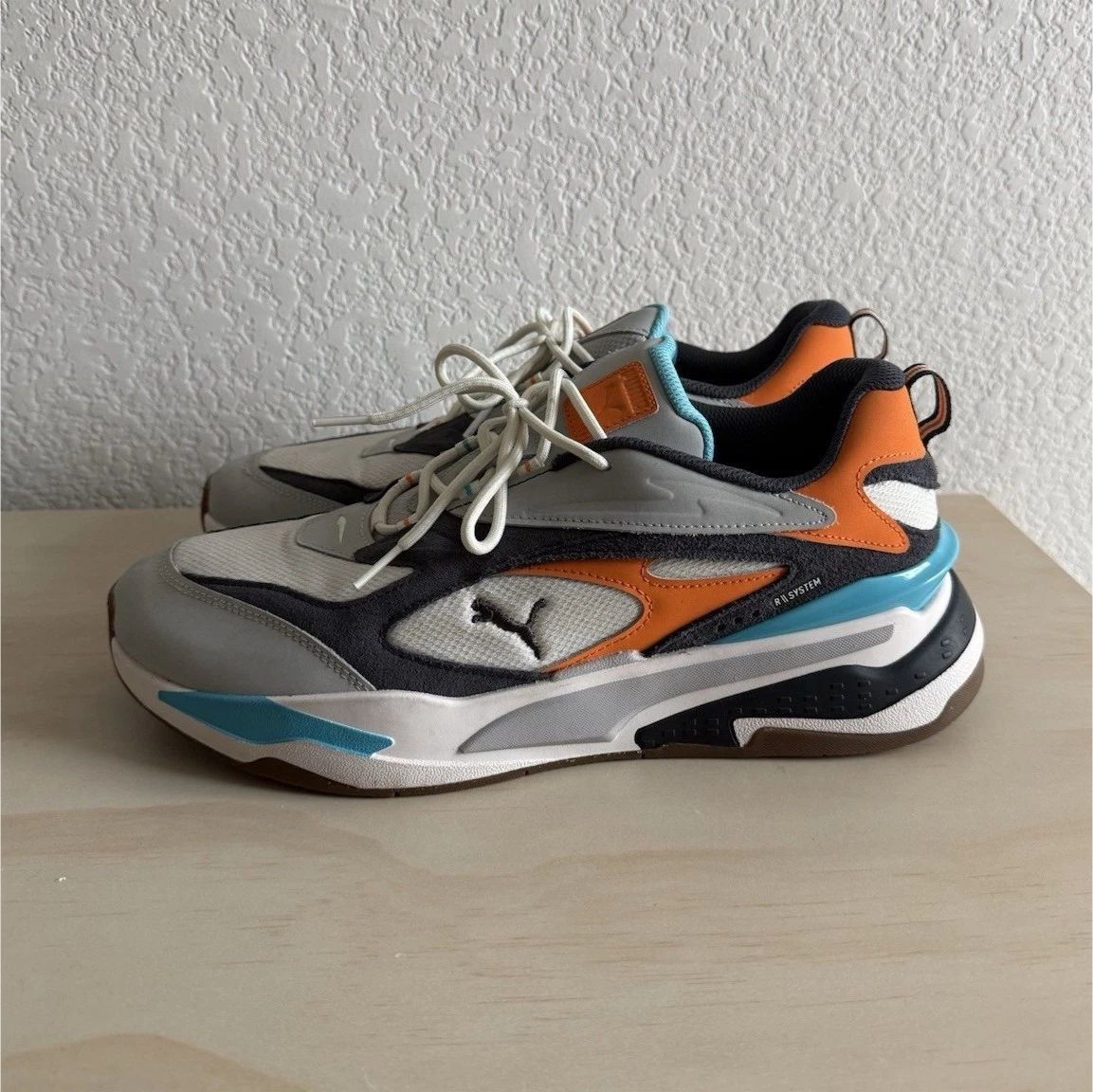 Puma RS-Fast Buck Grey Violet Orange for sale | eBay