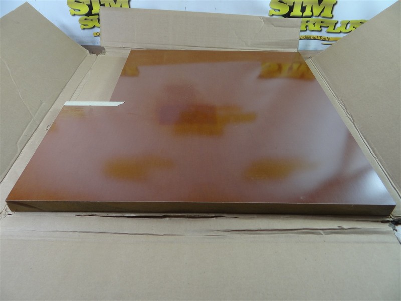 PHENOLIC SOLID SHEET STOCK 1" X 24" X 24" 