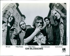 1993 Gin Blossoms Band A.M. Records Robin Wilson Scott Johnson Jesse Photo 8x10