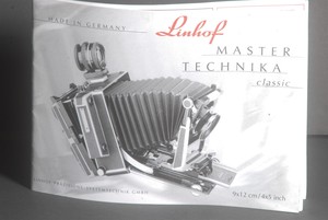 Linhof-Master-Technika-Classic-9x12cm-4x5-Inch-Camera-Instruction-Manual