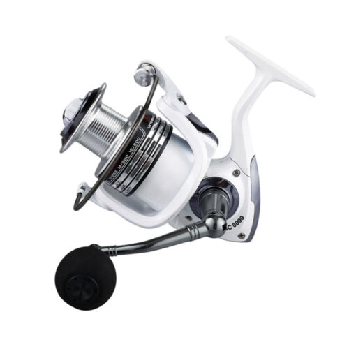 HC1000 Aluminum Fishing Reel for Salt/Fresh Water (Pearl White) - Picture 1 of 9