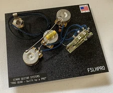 Electronics Upgrade for LEFT HANDED Fender Stratocaster! CTS, CRL, Mallory Cap!