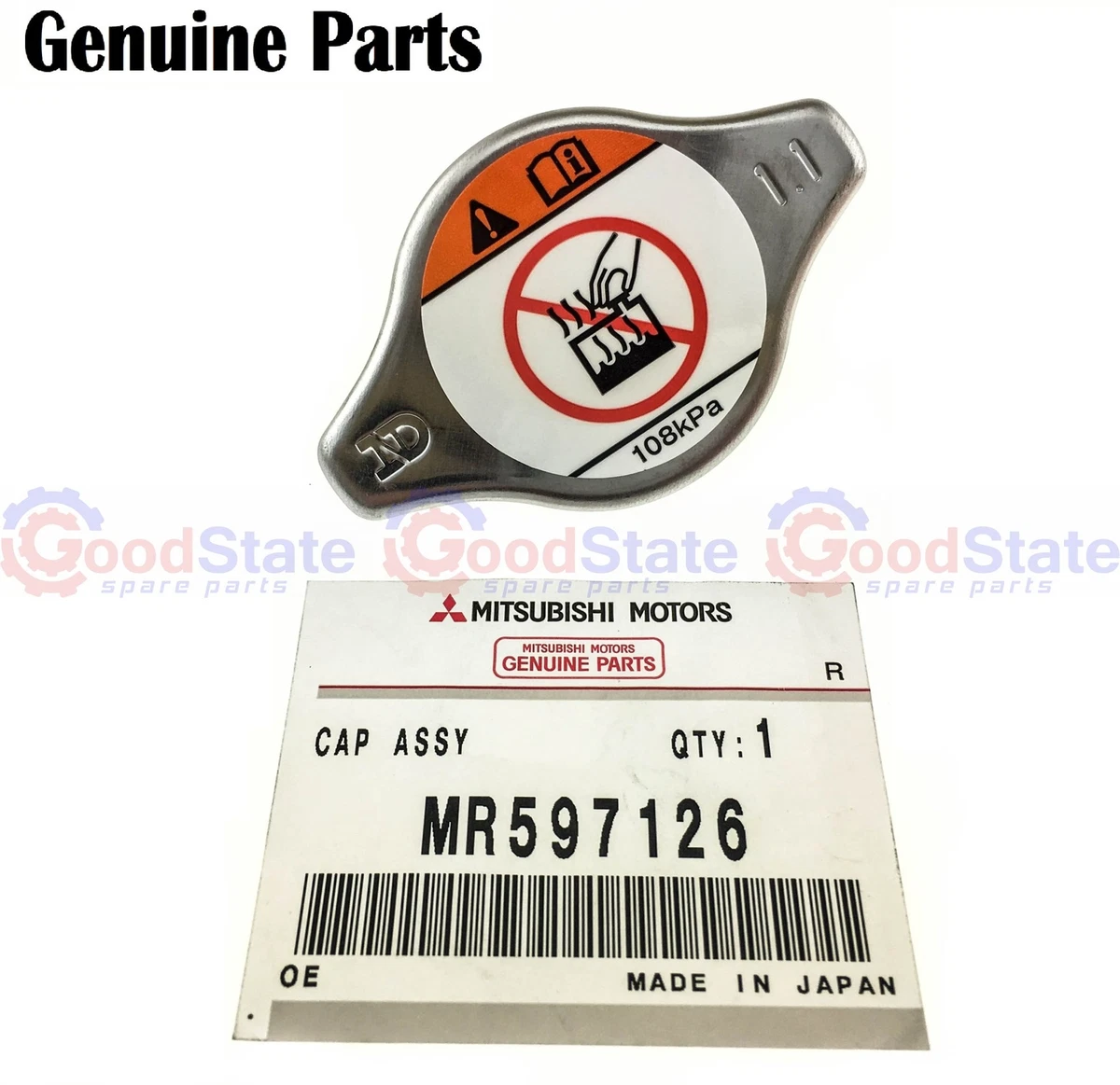 GENUINE Mitsubishi Galant 2.4L 3.0L 3.8L 2002-2012 Radiator Cap  