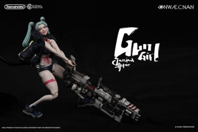 Romankey,×Cowl Gun Girl Deluxe Version Romankey x Cowl Gun Girl Deluxe Ver. 1/12 Scale Female
