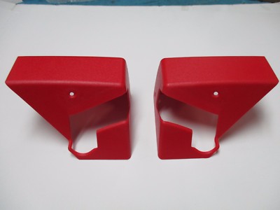 1993/1996 corvette top storage covers left and right TORCH RED NEW!! C4