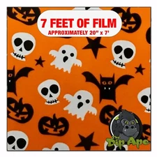 Hydrographic film Halloween hydro dipping 7' x 20" hydro dip
