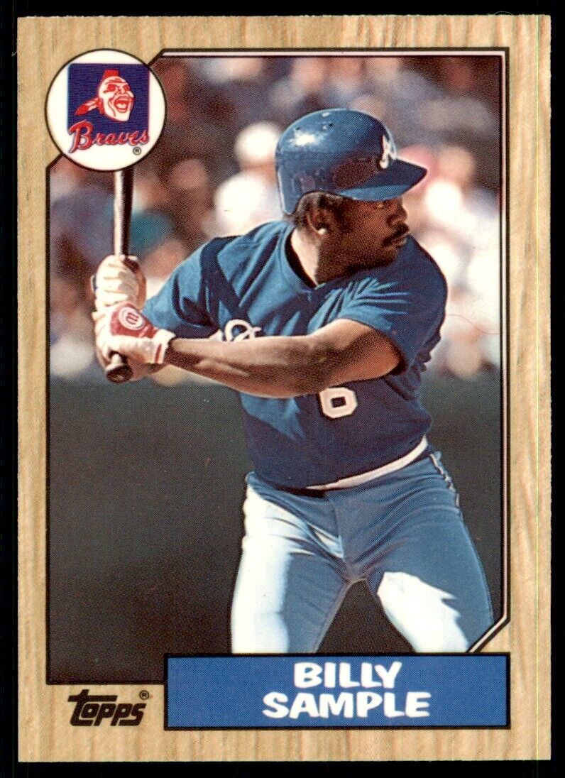 1987 Topps Tiffany Billy Sample Baseball Cards #104