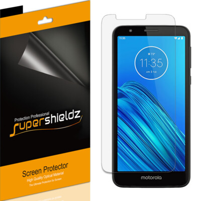 6X Supershieldz Clear Screen Protector Saver for Motorola Moto E6