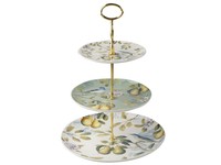 The English Table spring Fruits 3-tier Cake Stand, White. Shipping Is Free The English Table spring Fruits 3-tier Cake Stand, White. Shipping Is Free
