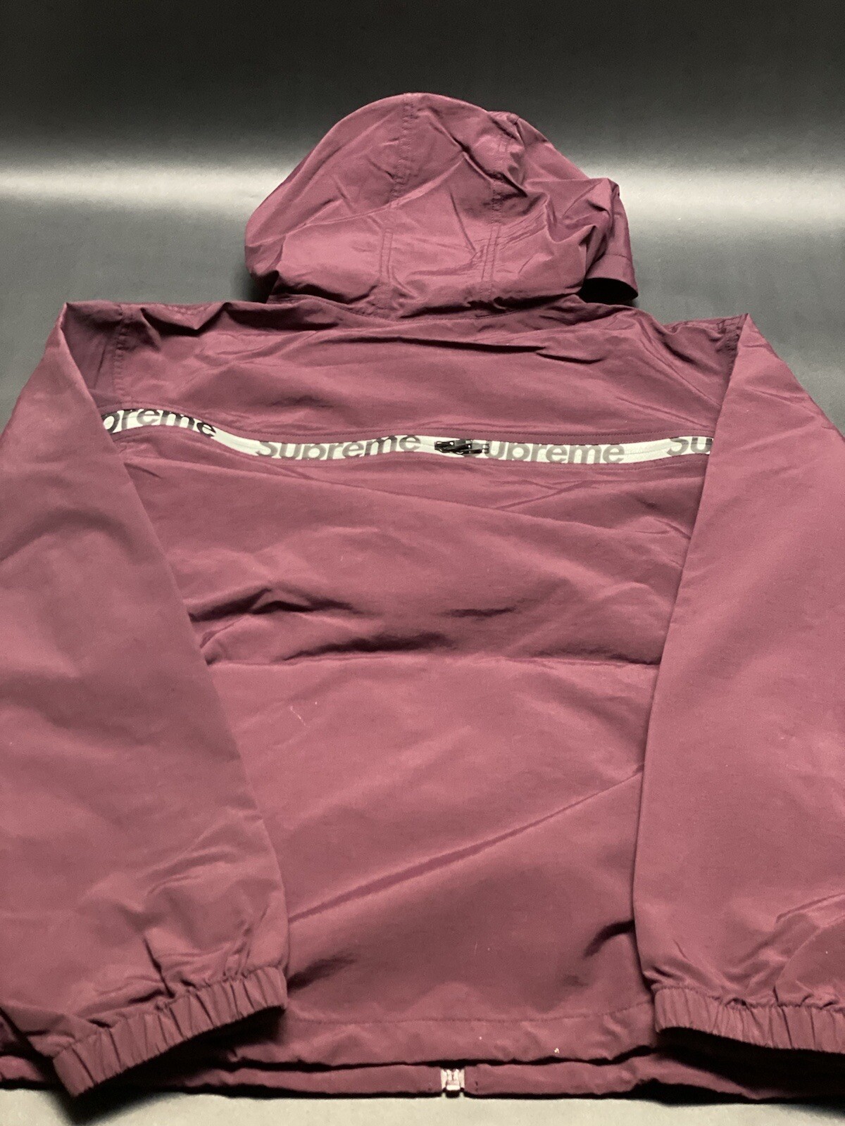 最安値　Reflective Zip Hooded Jacket Lサイズ